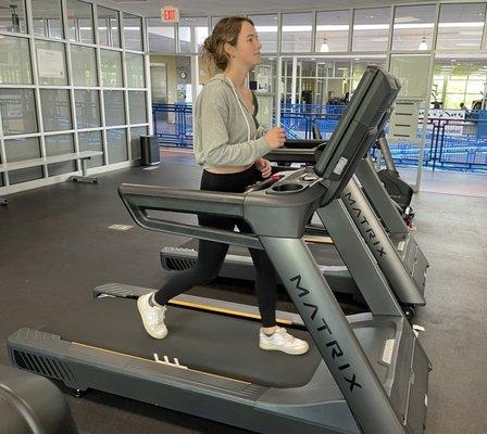 Eight new cardio machines added May 2022!
 - 2 treadmills
 - 2 recumbent bikes
 - 2 stair steppers
 - 2 stair climbers