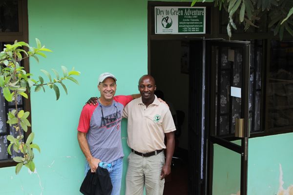 My tour guide Hosea! He's great.