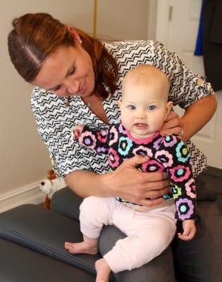 Dr. Wilkie loves treating infants & kids too!