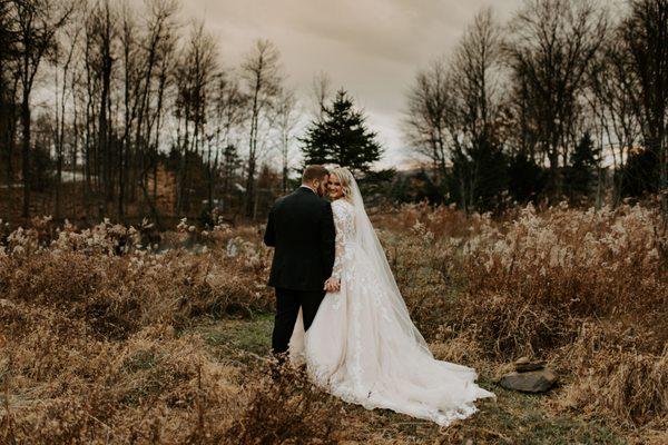 Dover, Ohio Romantic Winter Wedding by Ashley Stein, Wedding Photographer