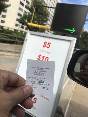 OVERCHARGED for Parking! I don't like being Bamboozled!