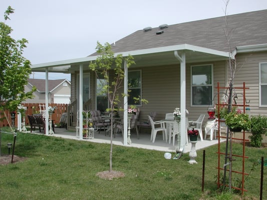 We offer aluminum patio covers