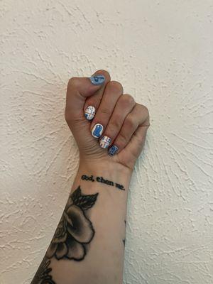 Nail art by Kelcee @ Bellissimo in Missoula, MT!