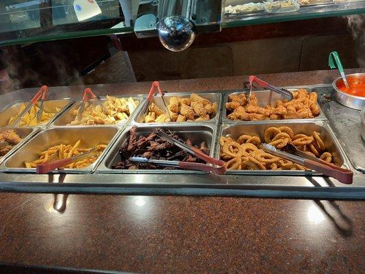 Hot fried appetizers