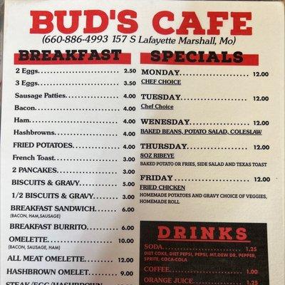 Bud's Cafe