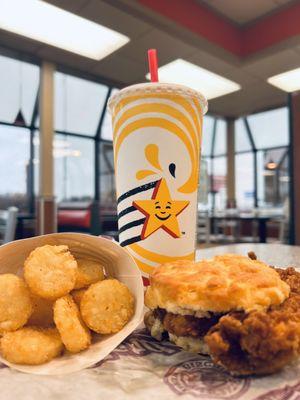 Featured: Chicken Biscuit Combo.