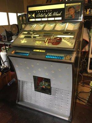 vintage jukebox