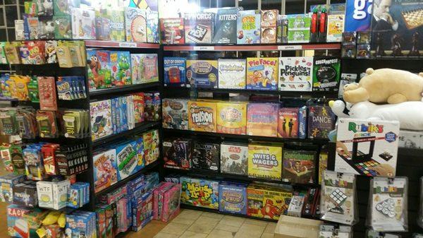 Best selection of games in the area.