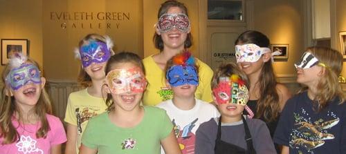 Mask making camp