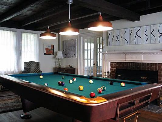 From billiard room to barnside our light fixtures can be customized to  meet your needs.