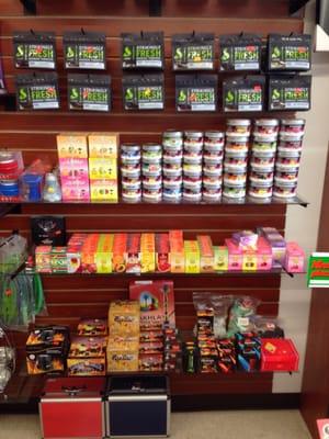 Great selection of hookah tobacco and products!