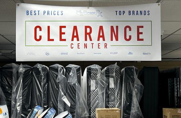 Lots of clearance pieces need to go!