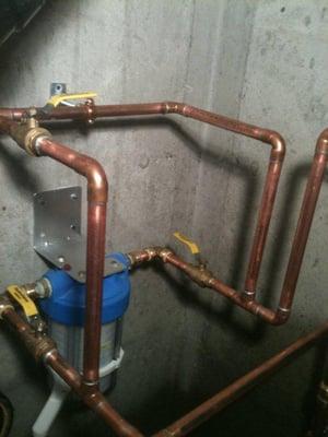 Water Filter with Bypass