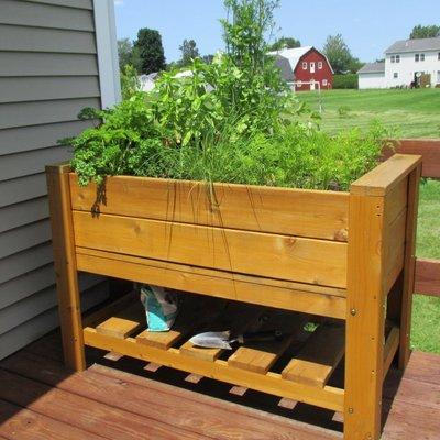 Looking for a gardening alternative? Tall planter boxes allow for easy maintenance and are easy on your back and knees.