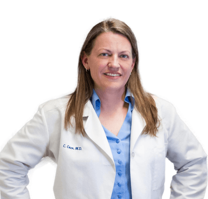 Dr. Claire Coco is our lead doctor at Serenity Oaks Center and specializes in opioid dependence through Suboxone medication treatment.