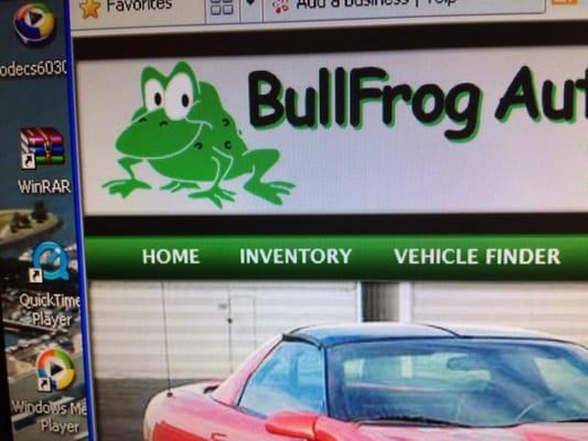 The bullfrog auto sales