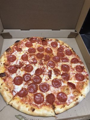 Pepperoni pizza