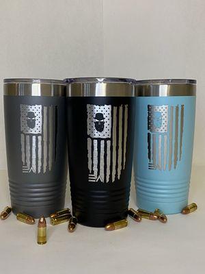 EA flag tumblers