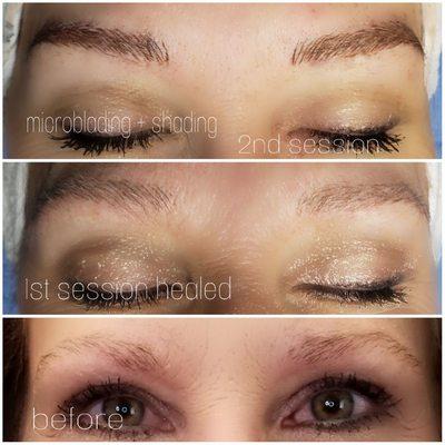 Microblading and Shading Combo