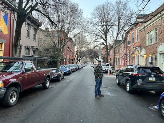 Mexican War Streets, actually a lovely area contrary to the sound.