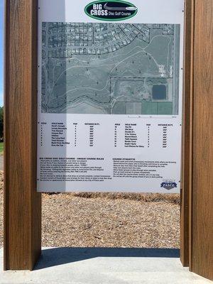 Big Cross Disc Golf Course