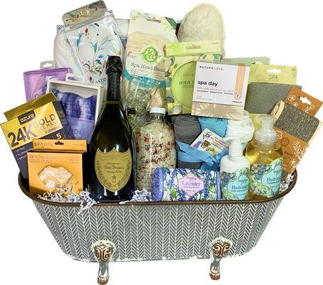 Customize your "Spatastic" basket today