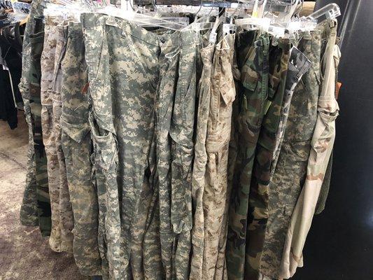 Military Surplus and Civilian Camo