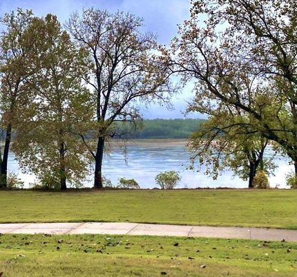 Greenbelt Park -- This is part of the Trail of Tears, along Mississippi River, with Arkansas directly across the water.