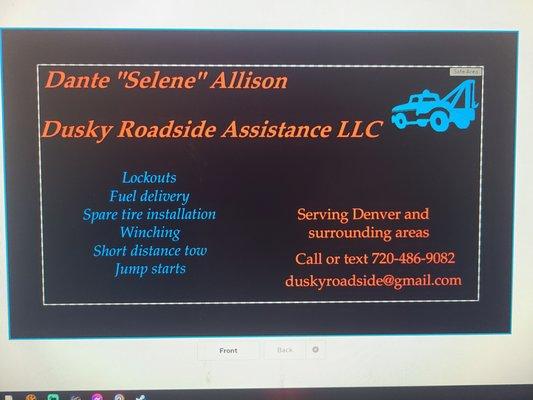 Dusky Roadside Assistance