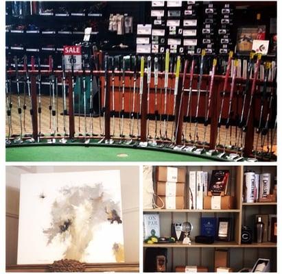 Father's Day gift shopping for Dad's favorite gifts. Golf items, fine art, watches or wine, you name it.