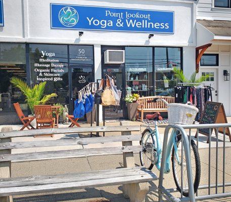 Walk, bike, or drive...to meet us in Point Lookout for Yoga & Wellness!