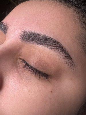 Brow lamination