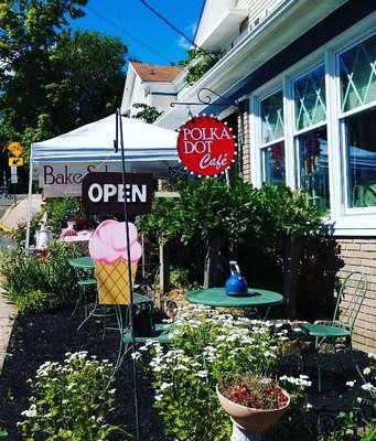 We're wide open on weekends from our Bake Sale Tent to our Outdoor Seating!