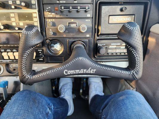 Rockwell Commander yoke wrap.