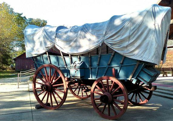 1845 covered wagon. Very SUV-like...