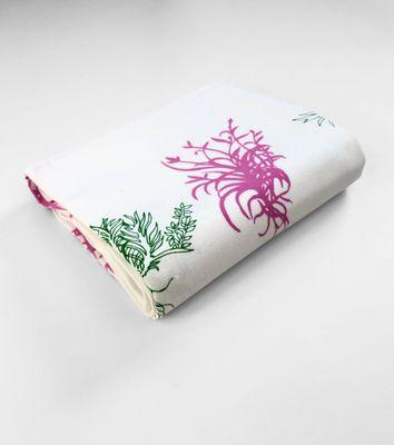 Floral Silhouette Tea Towel