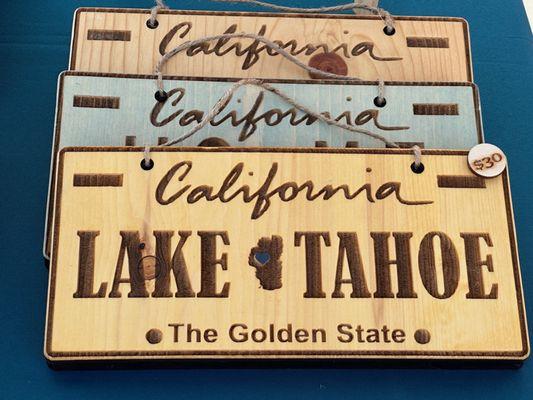 Lake Tahoe Plates