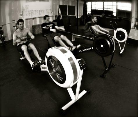 Sprints on the Concept 2 Rower