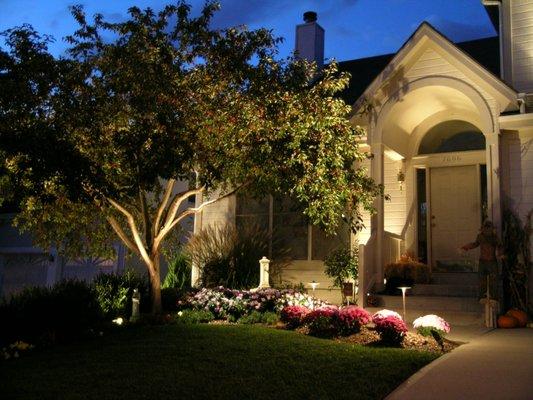 outdoor residential lighting