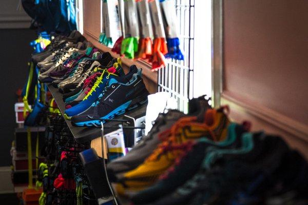 Asics, Altra, Brooks, New Balance, Mizuno, Hoka, ON, Mizuno, Nike, Saucony and more.