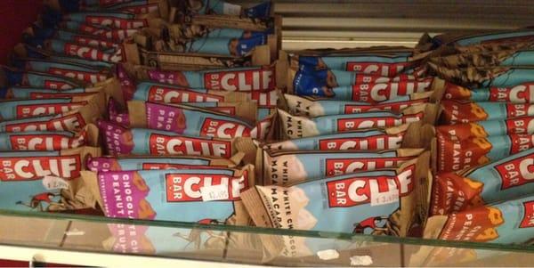 Pricey Cliff Bars