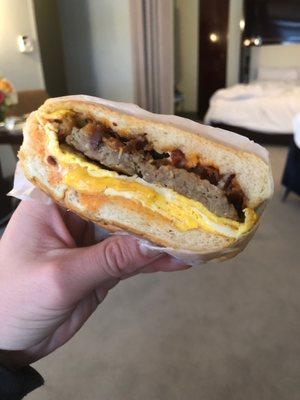 Sausage Bacon Egg and Cheese