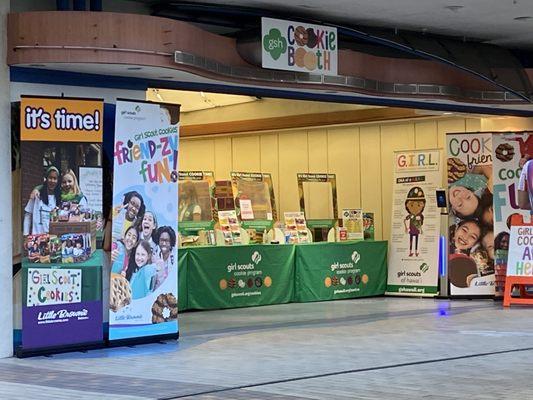 3/19/21 -If you're craving for some Girl Scouts cookies, they are here for now. Ala Moana Center next to Gomatei.