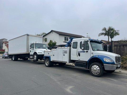 We understand that work trucks like this one need to be serviced ASAP so they can get back on the road. We pride ourselves on quick service.