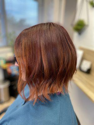 Copper Base and Balayage