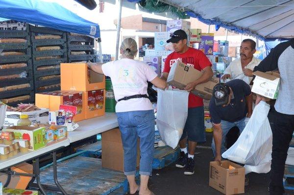 Serving the community with needs after Hurricane Michael.