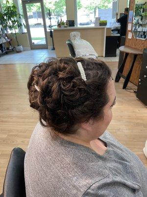 Wedding hair