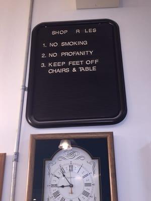 Shop Rules