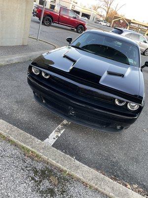 Full detail on dodge challenger