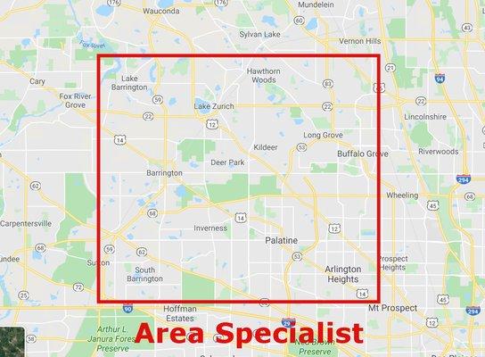 Specializing in the following areas.